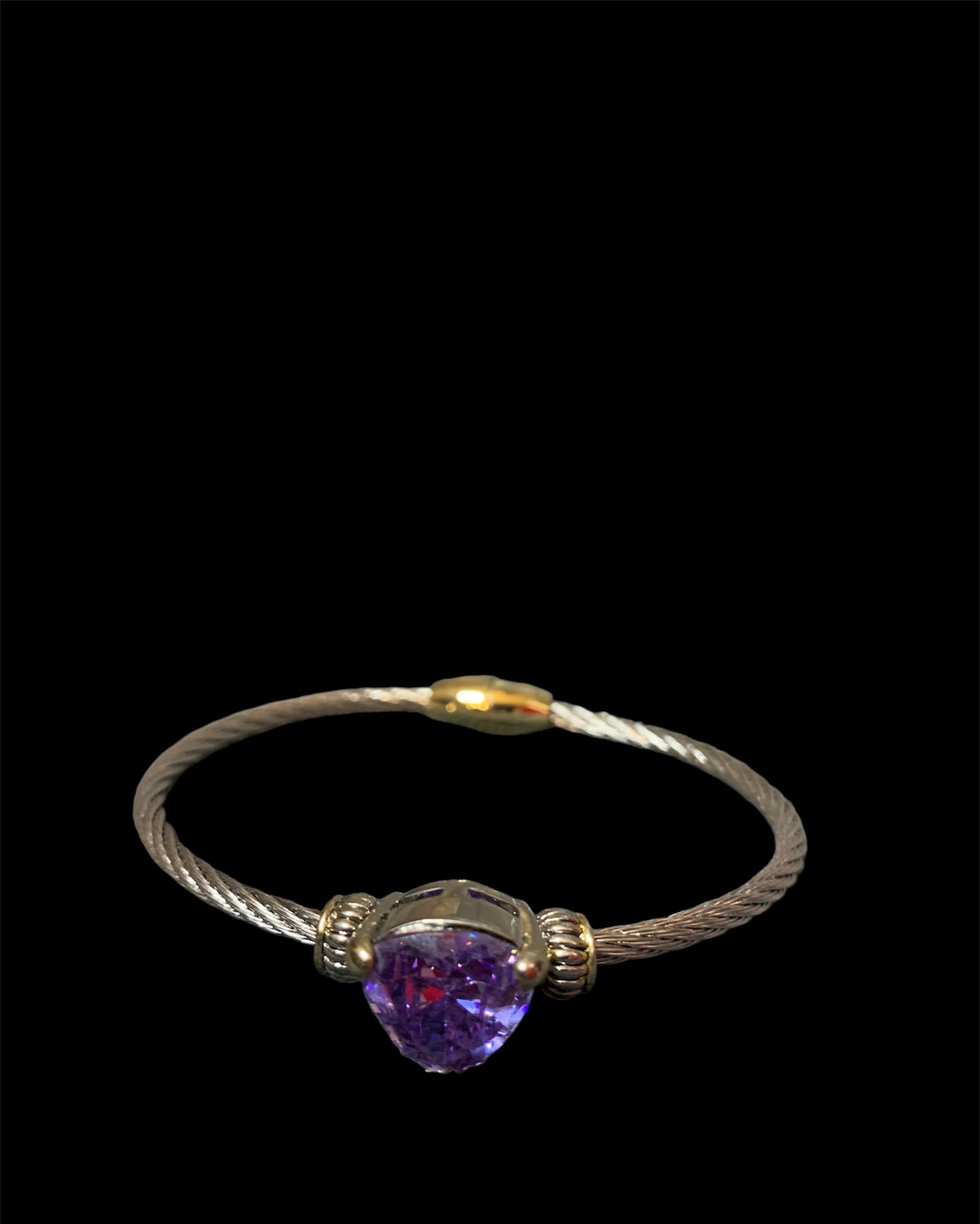 Purple Gem Bracelet